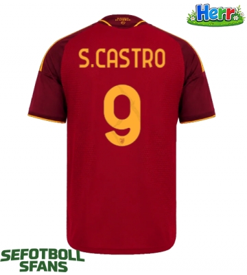 AS Roma Santiago Castro #9 Hemmatröja 2026-27 Kortärmad